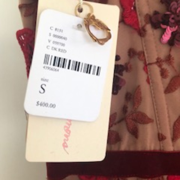 Free People Floral Illusion Dress, Size 4 - Picture 3 of 5